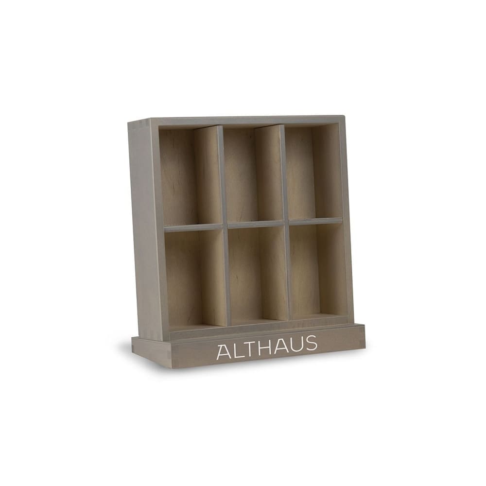 Althaus Deli Pack Display Holz 6 Sorten