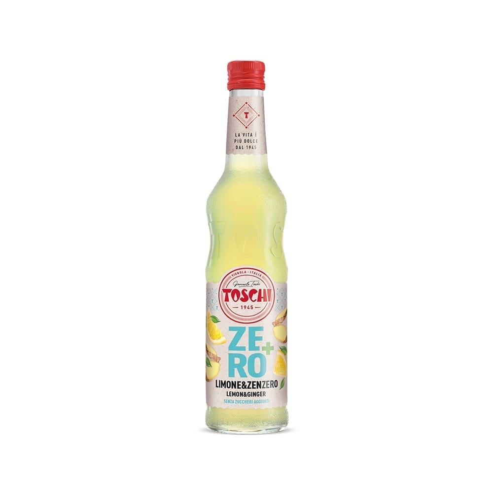 Toschi Zero+ Lemon & Ginger Syrup 560ml